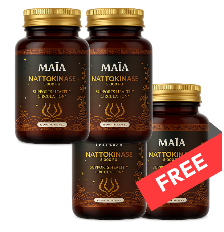 Support Healthy Arteries, Healthy Circulation & Cardiovascular Wellness - Naturally, With Nattokinase
